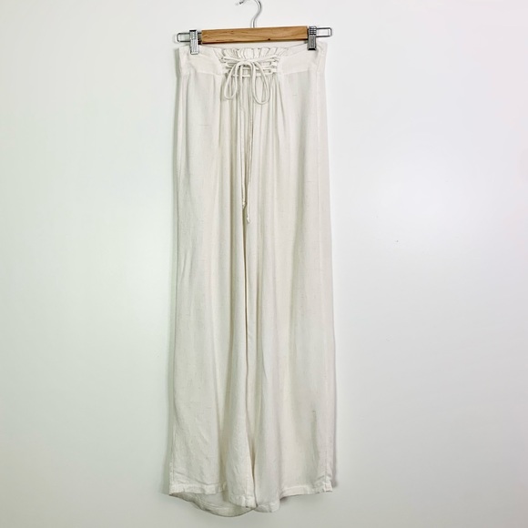 Umgee Ivory High Waisted Pants - Picture 3 of 8